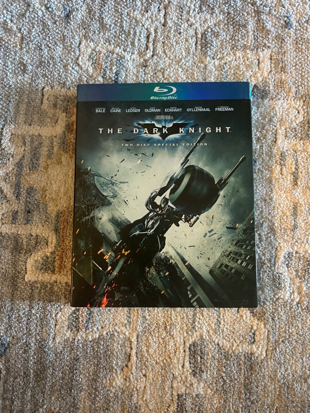 The Dark Knight Blu-ray Steelbook - Black/Gray